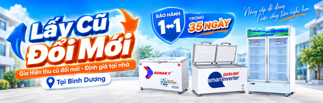 Thu mua thiết bị lạnh cũ – Điện Máy Gia Hiên