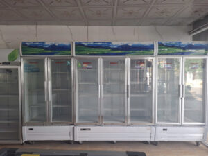 Tủ mát được trưng bày tại Điện Máy Gia Hiên
