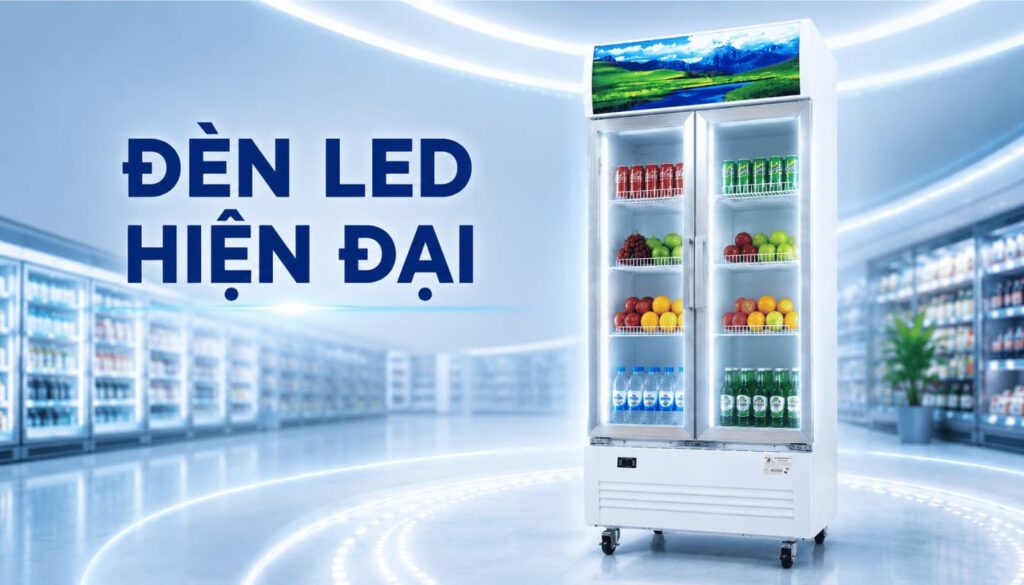 Đèn LED dọc thân tủ mát Sanaky VH-6009HP