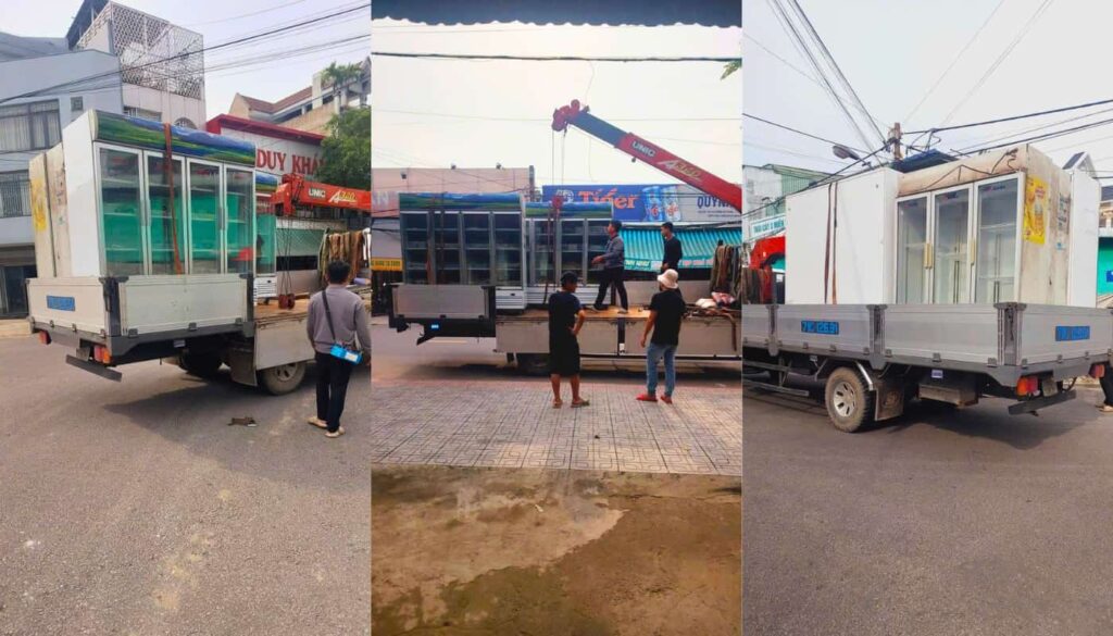 Gia Hiên đến tận nơi thu mua tủ đông cũ tại TP.HCM và Bình Dương