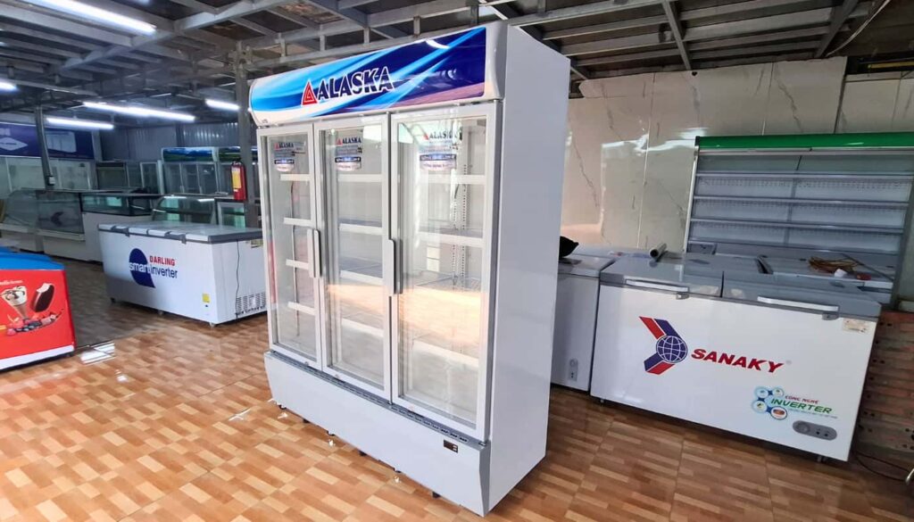 Tổng quan tủ mát Alaska 1400 lít LCI 1200 C3 cũ