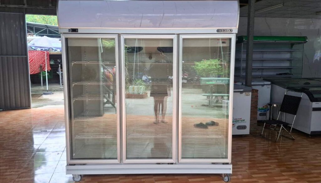 Tổng quan tủ mát Berjaya 1600 lít 3D/DC-SM cũ