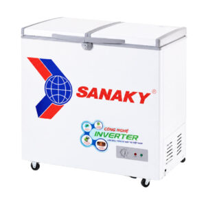 Tủ đông Sanaky 205 lít inverter VH-2599A3 mặt bên