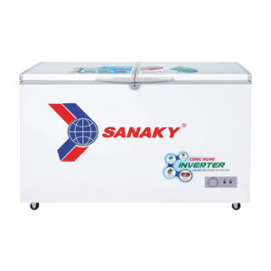 Tủ đông Sanaky 305 lít inverter VH-4099A3 ảnh chụp mặt trước
