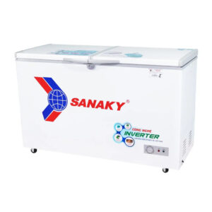 Tủ đông Sanaky 305 lít inverter VH-4099A3 ảnh chụp mặt bên