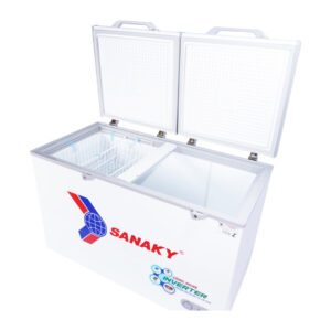 Tủ đông Sanaky 410 lít inverter VH-5699HY3 ảnh chụp mặt bên mở cửa tủ